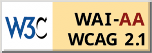 W3C WAI-AA WCAG2.1 Seal